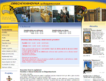Tablet Screenshot of knihovna.stepankovice.cz